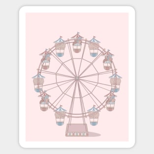 Heart & Mind Ferris Wheel Sticker